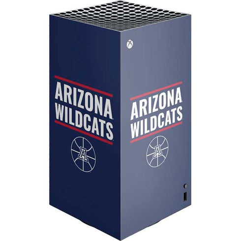 University of Arizona Wildcats Basketball Mark XBox Series X Digital Edition Console Skin
